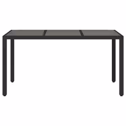 VidaXL 365531 outdoor table Black - Additional view 4
