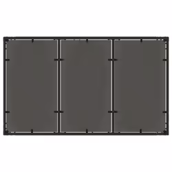 VidaXL 365531 outdoor table Black - Additional view 6