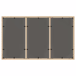 vidaXL Garden Table with Glass Top Outdoor Dining Table Beige Poly Rattan - Additional view 6