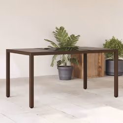 VidaXL 365534 outdoor table Brown