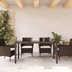 VidaXL 365534 outdoor table Brown
