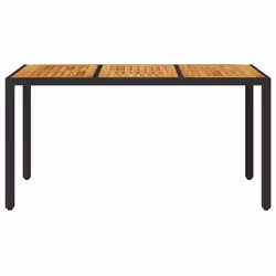 VidaXL 365535 outdoor table Black - Additional view 4