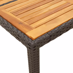 VidaXL 365535 outdoor table Black - Additional view 7