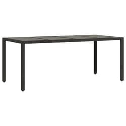 VidaXL 365537 outdoor table Black