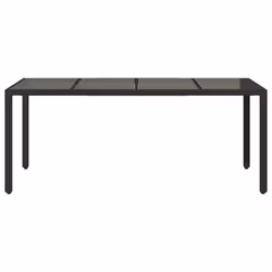 VidaXL 365537 outdoor table Black - Additional view 4