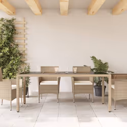 VidaXL 365539 outdoor table Beige
