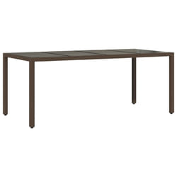 VidaXL 365540 outdoor table Brown