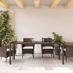 VidaXL 365540 outdoor table Brown