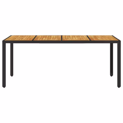 VidaXL 365541 outdoor table Black - Additional view 4