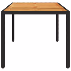 VidaXL 365541 outdoor table Black - Additional view 5