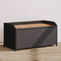 VidaXL 365949 outdoor bench Rattan, Steel, Acacia wood
