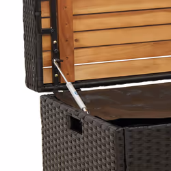 VidaXL 365949 outdoor bench Rattan, Steel, Acacia wood - Additional view 8