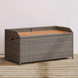VidaXL 365950 outdoor bench Rattan, Steel, Acacia wood