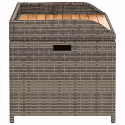 VidaXL 365950 outdoor bench Rattan, Steel, Acacia wood - Additional view 5