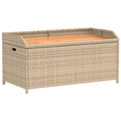 VidaXL 365951 outdoor bench Rattan, Steel, Acacia wood