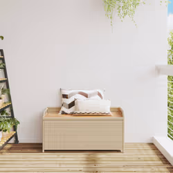 VidaXL 365951 outdoor bench Rattan, Steel, Acacia wood