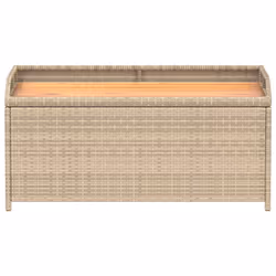 VidaXL 365951 outdoor bench Rattan, Steel, Acacia wood - Additional view 4