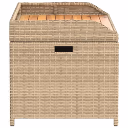 VidaXL 365951 outdoor bench Rattan, Steel, Acacia wood - Additional view 5