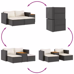 VidaXL 365725 patio sofa - Additional view 8