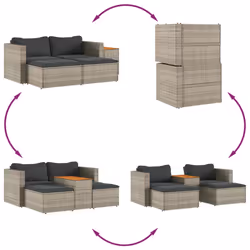 VidaXL 365726 patio sofa - Additional view 8