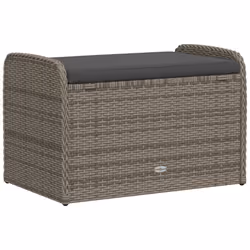 VidaXL 365728 outdoor bench Rattan, Steel - Additional view 6