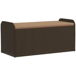VidaXL 365729 outdoor bench Rattan, Steel
