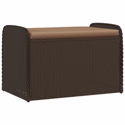 VidaXL 365732, Cream, Rattan, Steel, 110 kg, Adults & Children, 750 mm, 500 mm