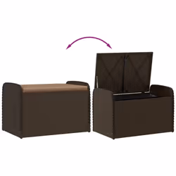 VidaXL 365732 outdoor bench Rattan, Steel - Additional view 7