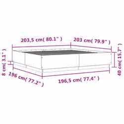 VidaXL 3209674 bed frame - Additional view 8