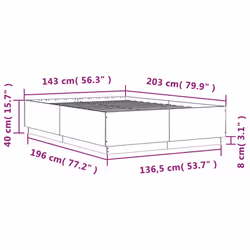 VidaXL 3209697 bed frame - Additional view 8