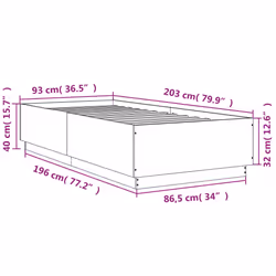 VidaXL 3209723 bed frame - Additional view 7