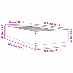 VidaXL 3209729 bed frame - Additional view 8