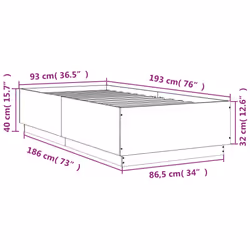 VidaXL 3209742 bed frame - Additional view 8