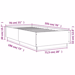 VidaXL 3209758 bed frame - Additional view 7