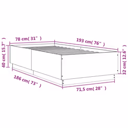 VidaXL 3209759 bed frame - Additional view 7