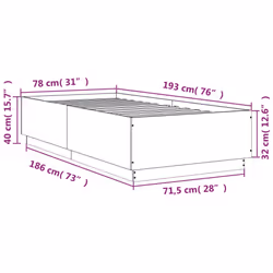 VidaXL 3209761 bed frame - Additional view 8
