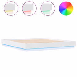 VidaXL 3209772, White, 183 cm, 2.03 m, 23 cm, 1800 x 2000 mm, 1 pc(s)