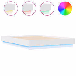 VidaXL 3209821, White, 123 cm, 193 cm, 23 cm, 1200 x 1900 mm, 1 pc(s)