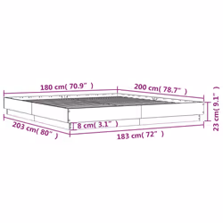 VidaXL 3209833 bed frame - Additional view 8