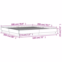 VidaXL 3209835 bed frame - Additional view 7