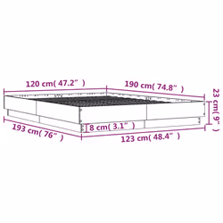 VidaXL 3209863 bed frame - Additional view 8