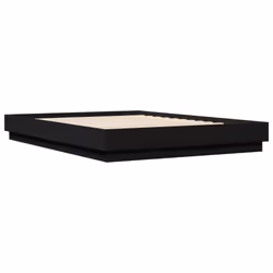 VidaXL 3209864, Black, 123 cm, 2.03 m, 23 cm, 1200 x 2000 mm, 1 pc(s)