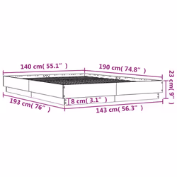 VidaXL 3209872 bed frame - Additional view 7