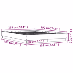 VidaXL 3209880 bed frame - Additional view 7