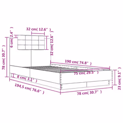 VidaXL 3209977 bed frame - Additional view 8