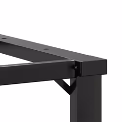 vidaXL Coffee Table Legs O-Frame Desk Legs Metal Furniture Legs Cast Iron - Additional view 6