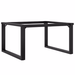 vidaXL Coffee Table Legs O-Frame Desk Legs Metal Furniture Legs Cast Iron - Additional view 5