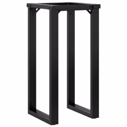 vidaXL Dining Table Legs O-Frame Desk Legs Metal Furniture Legs Cast Iron - Additional view 5