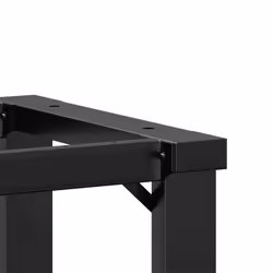 vidaXL Dining Table Legs O-Frame Desk Legs Metal Furniture Legs Cast Iron - Additional view 6