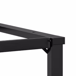 vidaXL Dining Table Legs O-Frame Desk Legs Metal Furniture Legs Cast Iron - Additional view 6